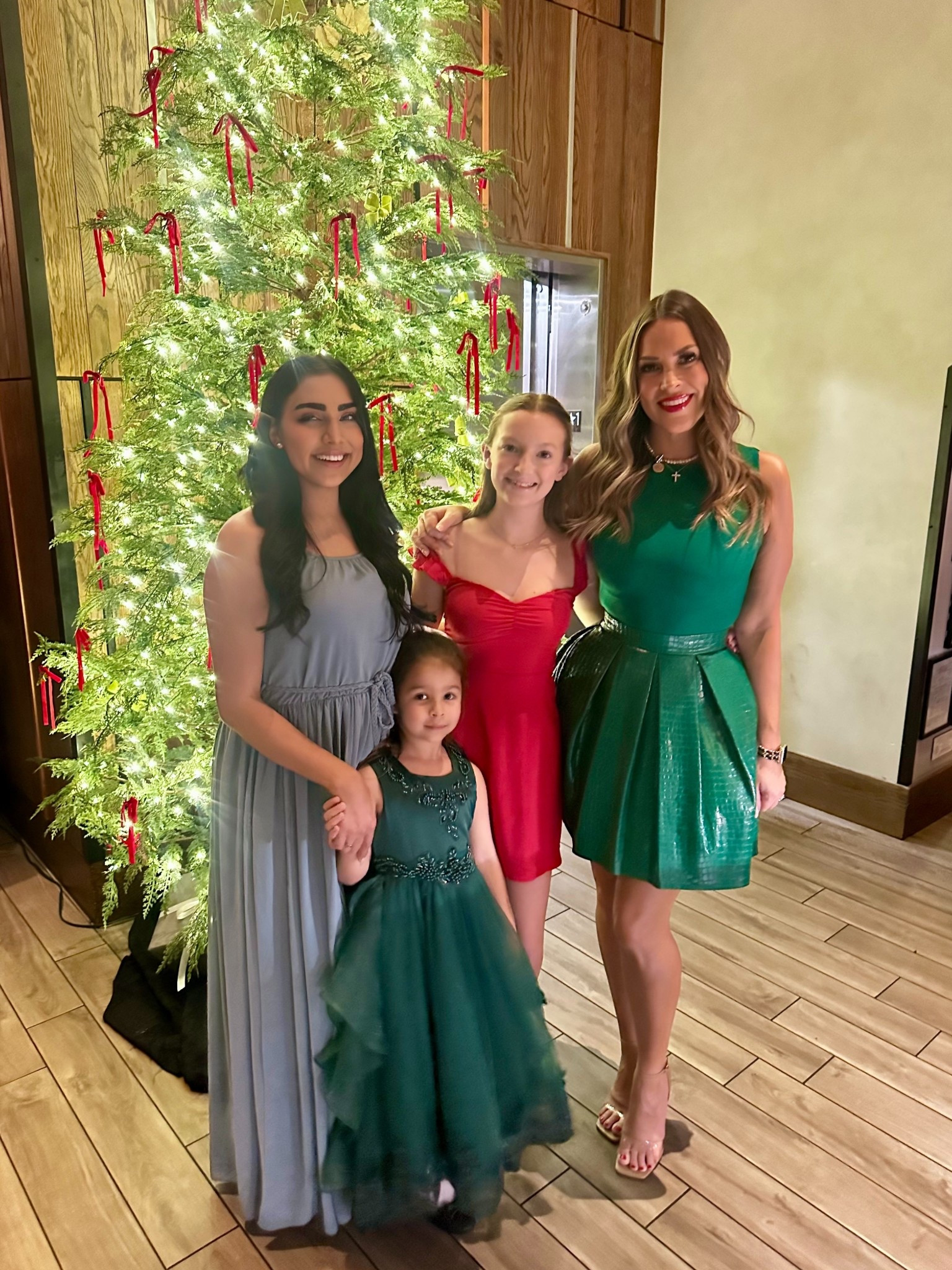 Festive Green Party dress 

#LTKHoliday