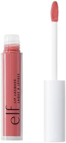 e.l.f. Lip Lacquer, Nourishing, Non-Sticky Ultra-Shine Lip Gloss With Sheer Color, Infused With V... | Amazon (US)