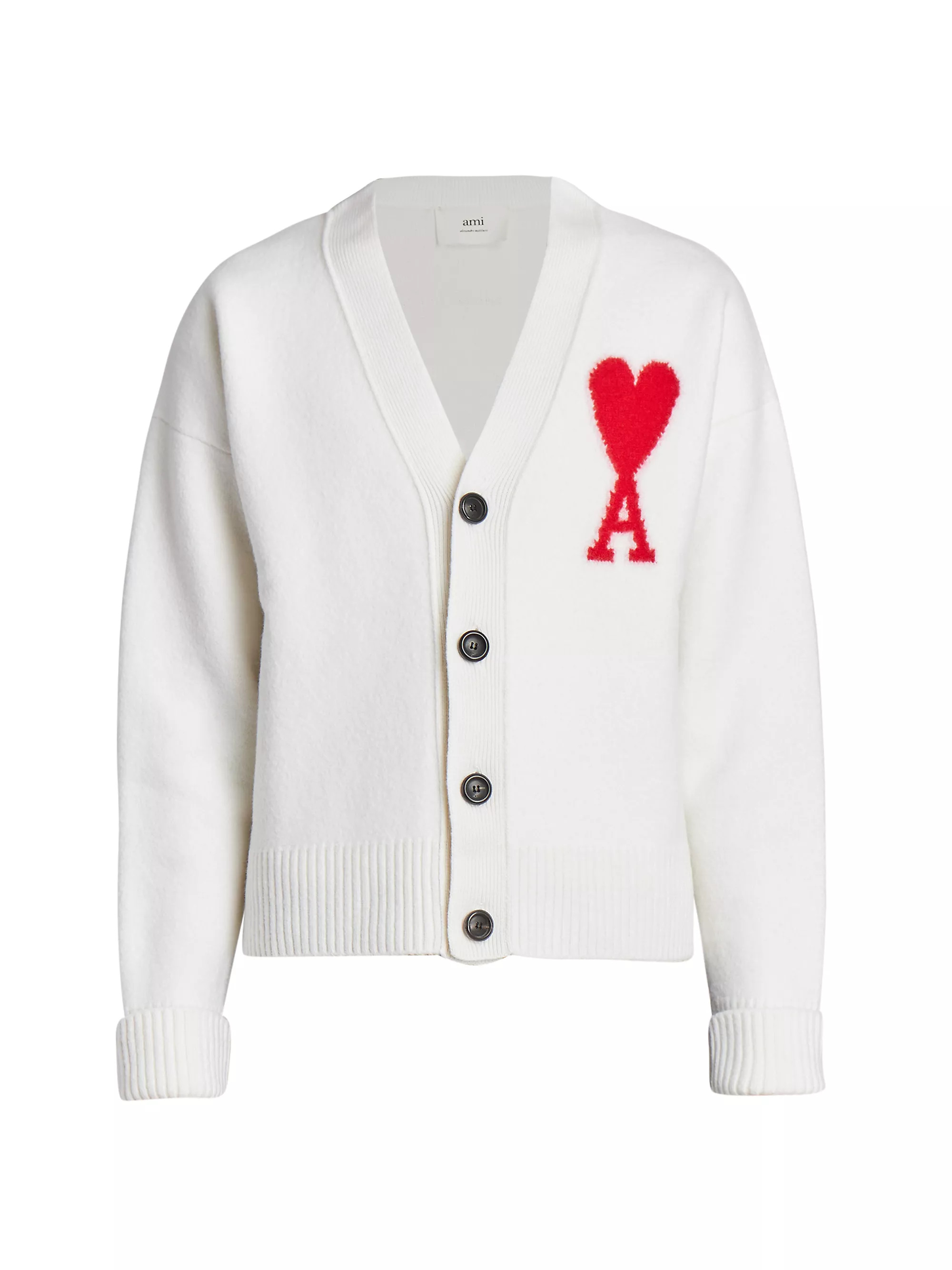 Monogram Wool Cardigan | Saks Fifth Avenue