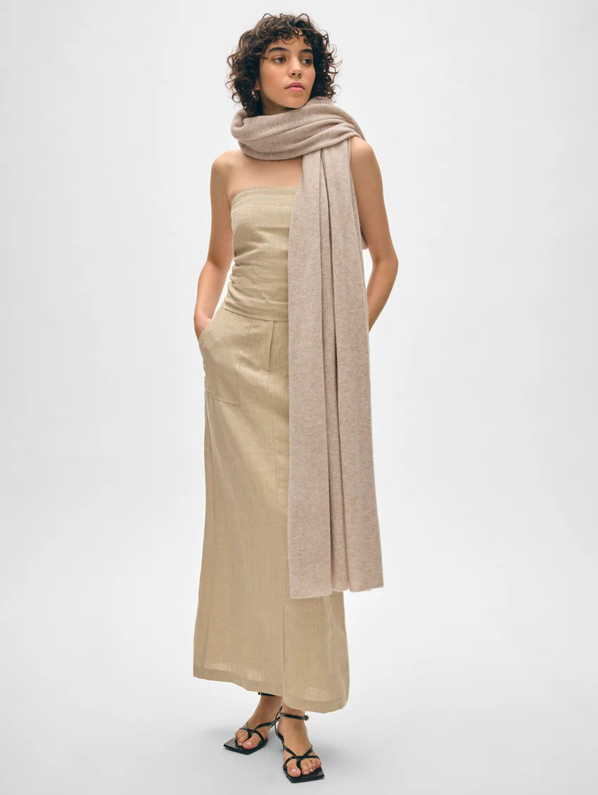 Cashmere Travel Wrap | White and Warren