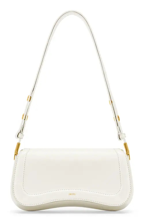 JW PEI Joy Faux Leather Shoulder Bag in White at Nordstrom | Nordstrom