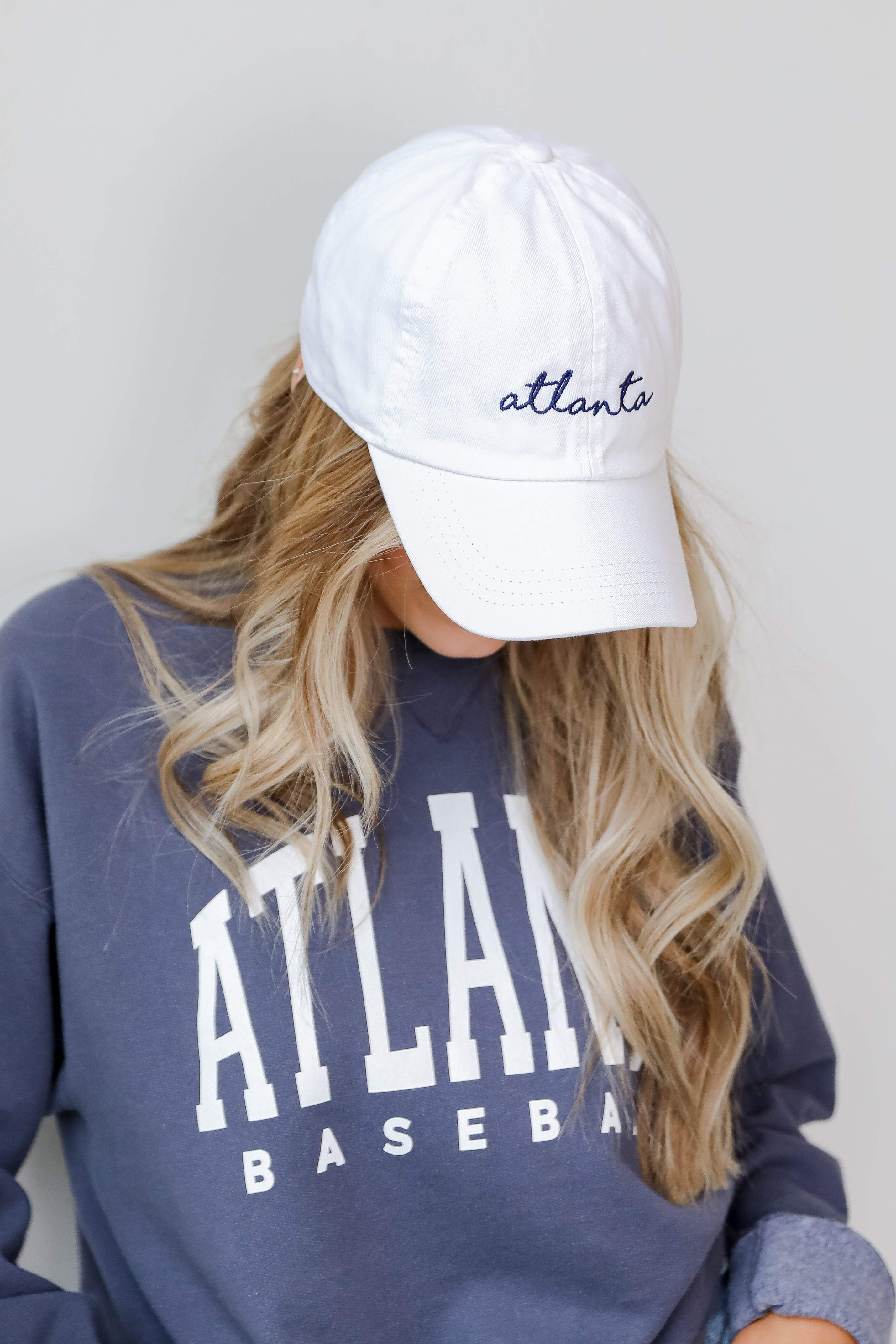Atlanta Script Embroidered Hat | Dress Up