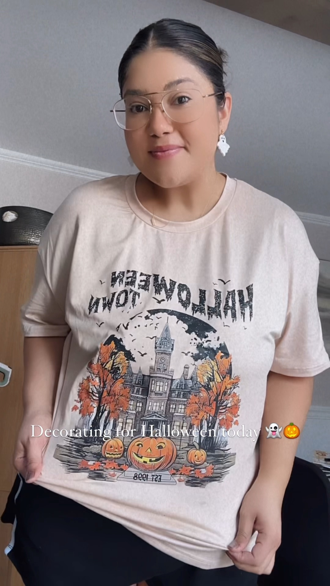 Halloween plus size outfit! Everything is under $20! 
Love my Halloweentown Graphic Tee
And my ceramic ghost earrings 

#LTKMidsize #LTKPlusSize #LTKHalloween