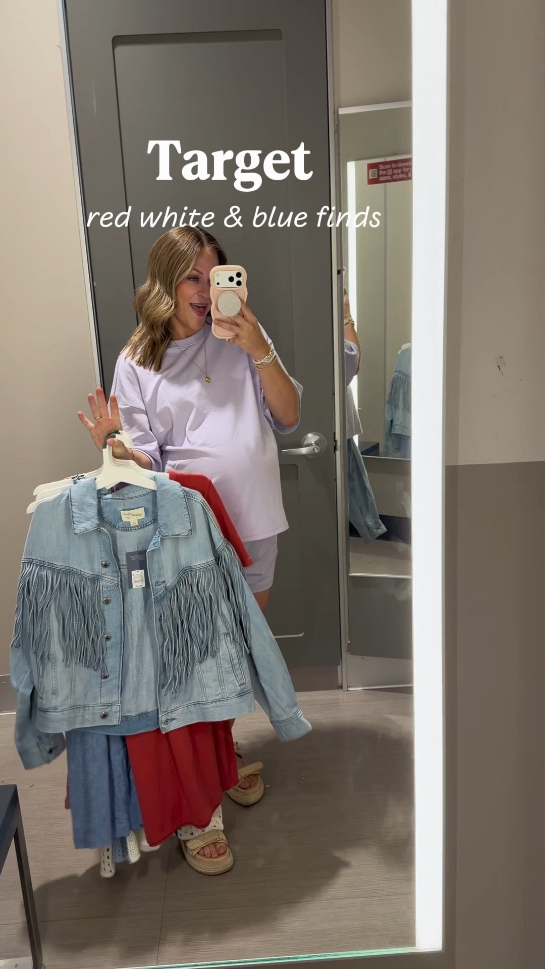 Target Tuesday finds! Red white and blue edition!!! So much more than what I picked to try on! But all these are bump approved at 38 weeks pregnant!

Wearing a size medium in everything! 
Size small in the last two dresses is what I would get instead I still had a lot of room in them in a size medium!

#LTKBump #LTKSeasonal #LTKootd