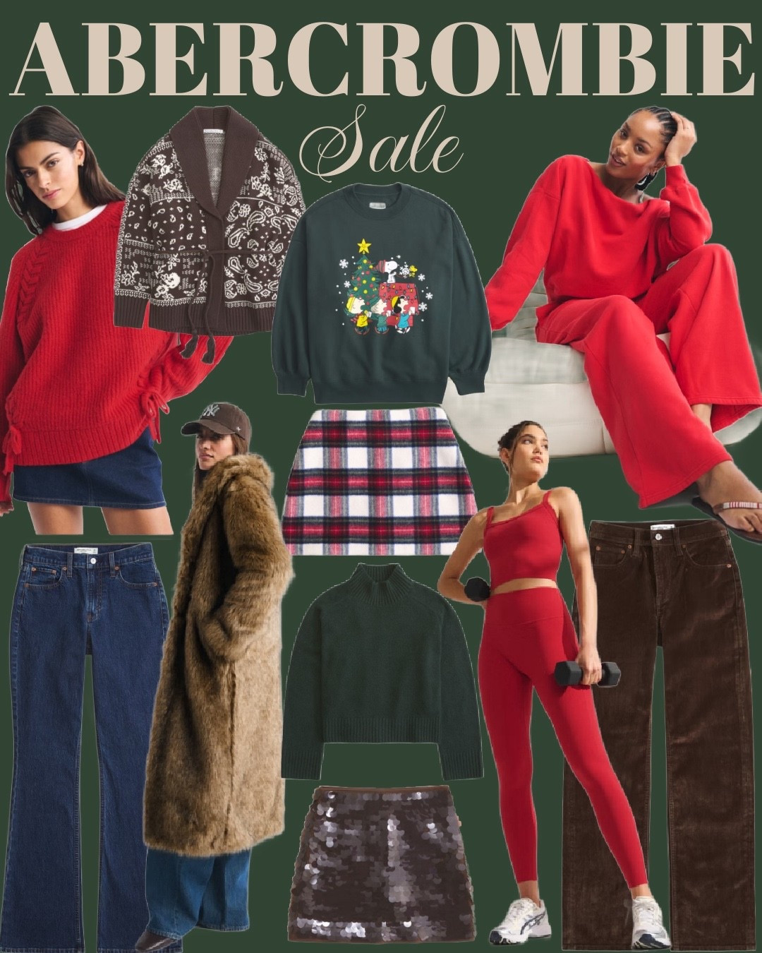 Abercrombie sale - use code CYBERAF for an extra 15% off!

Cyber Monday, christmas gifts 
gift guide
holiday gift guide
gift ideas
Christmas wishlist
small business christmas gift
stocking stuffers
last minute gift ideas
Shop local this Christmas 

#LTKGiftGuide #LTKSaleAlert #LTKCyberWeek