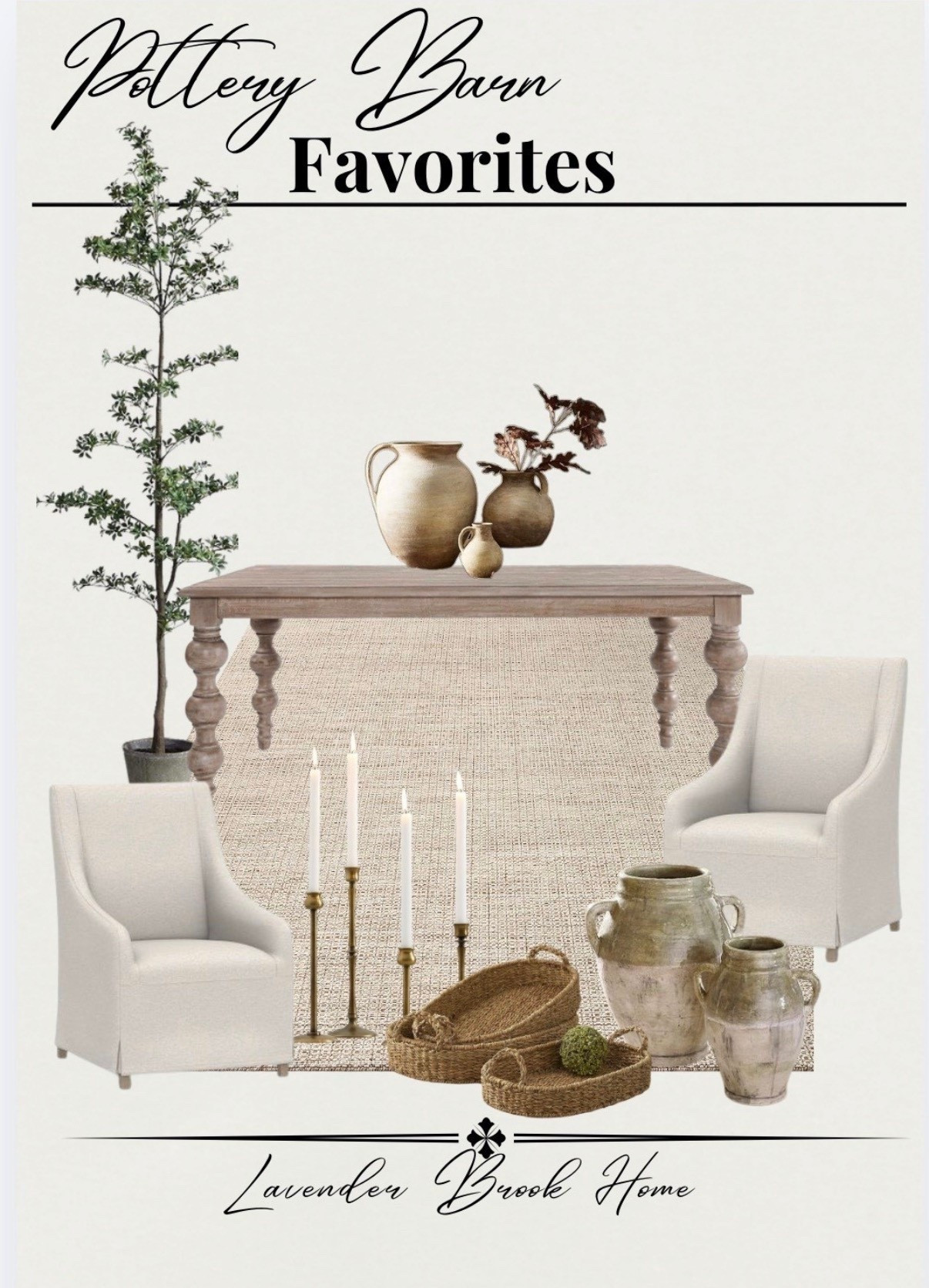 Fresh Pottery Barn spring finds 🌿 Thoughtfully designed pieces that feel cozy, refined, and effortlessly beautiful. Perfect for welcoming spring into your home.