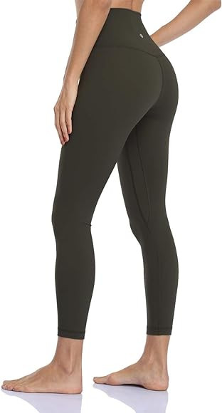 HeyNuts Essential 7/8 Leggings, Buttery Soft Hawthorn Athletic Yoga Pants 25'' | Amazon (US)