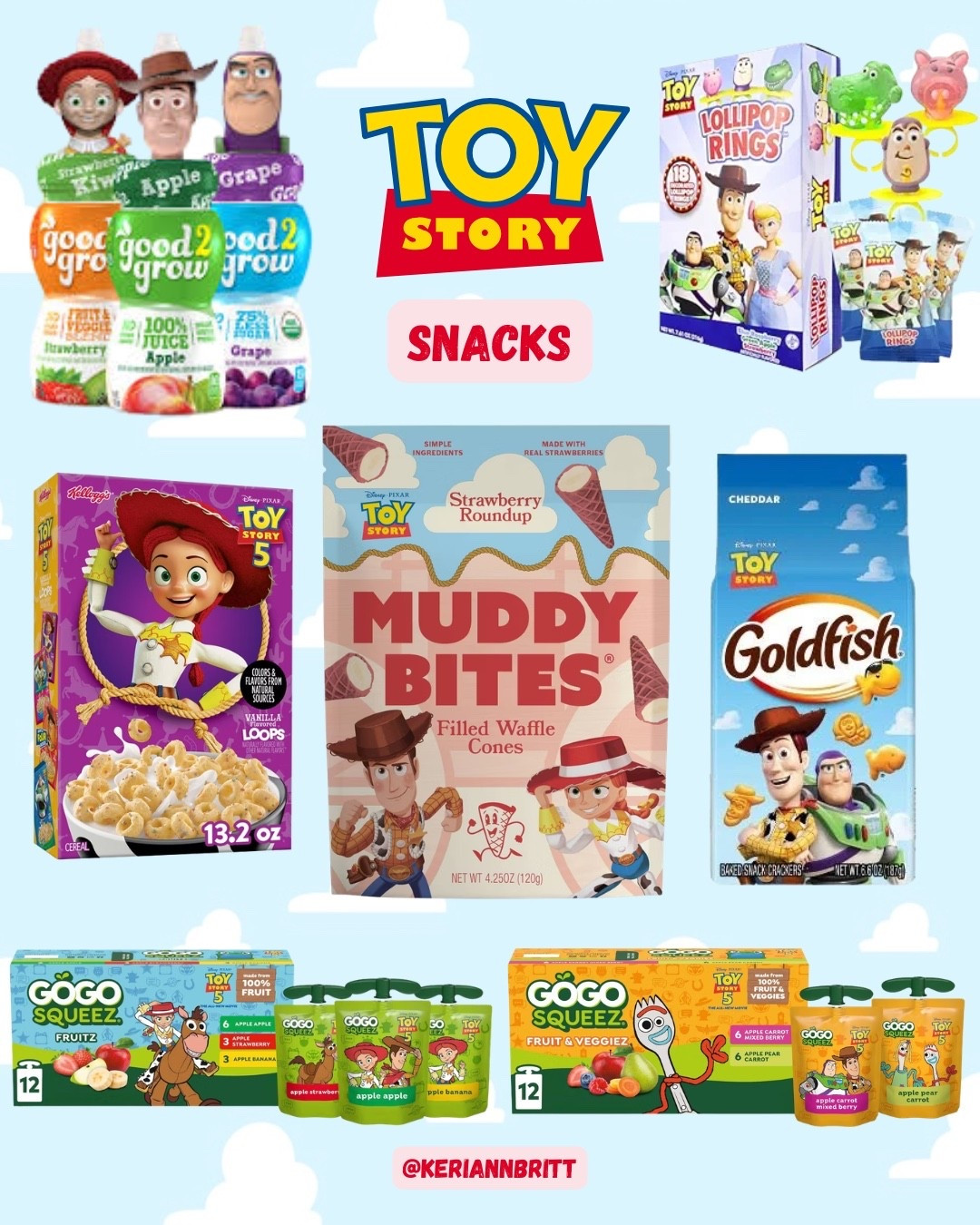 Toy Story Snacks

Toy Story 5 / Pixar Toy Story / Disney Movie Night / Woody / Buzz Lightyear / Jessie / Snack Ideas / Disney Food / Target

#LTKKids #LTKfoodie