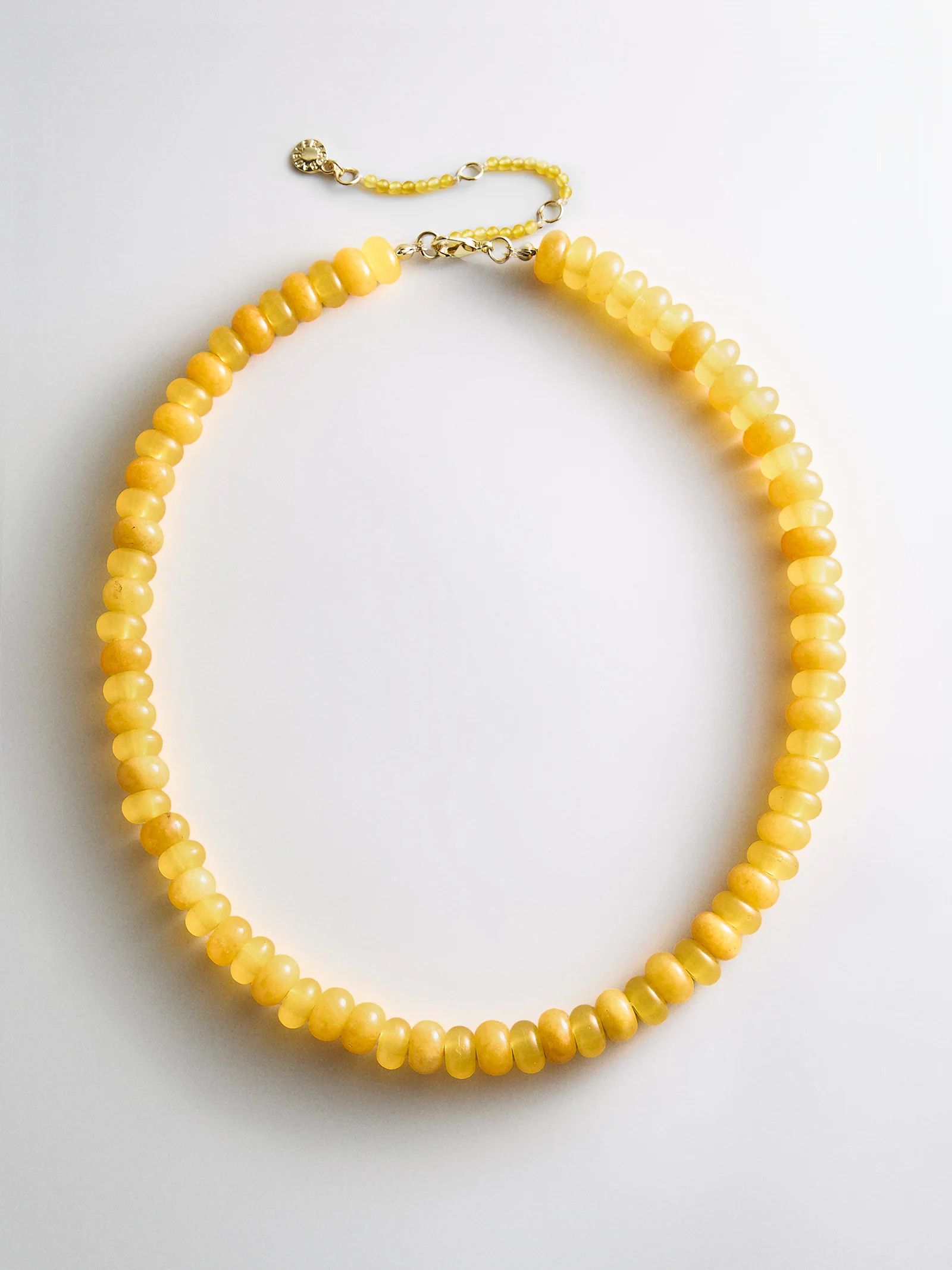 Joyce Semi-Precious Beaded Necklace - Citrine | BaubleBar