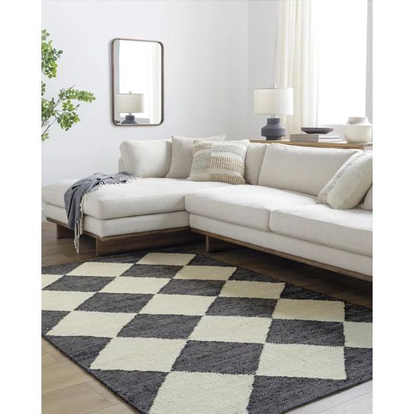 Vivir x Livabliss Antho Black Area Rug | Wayfair North America