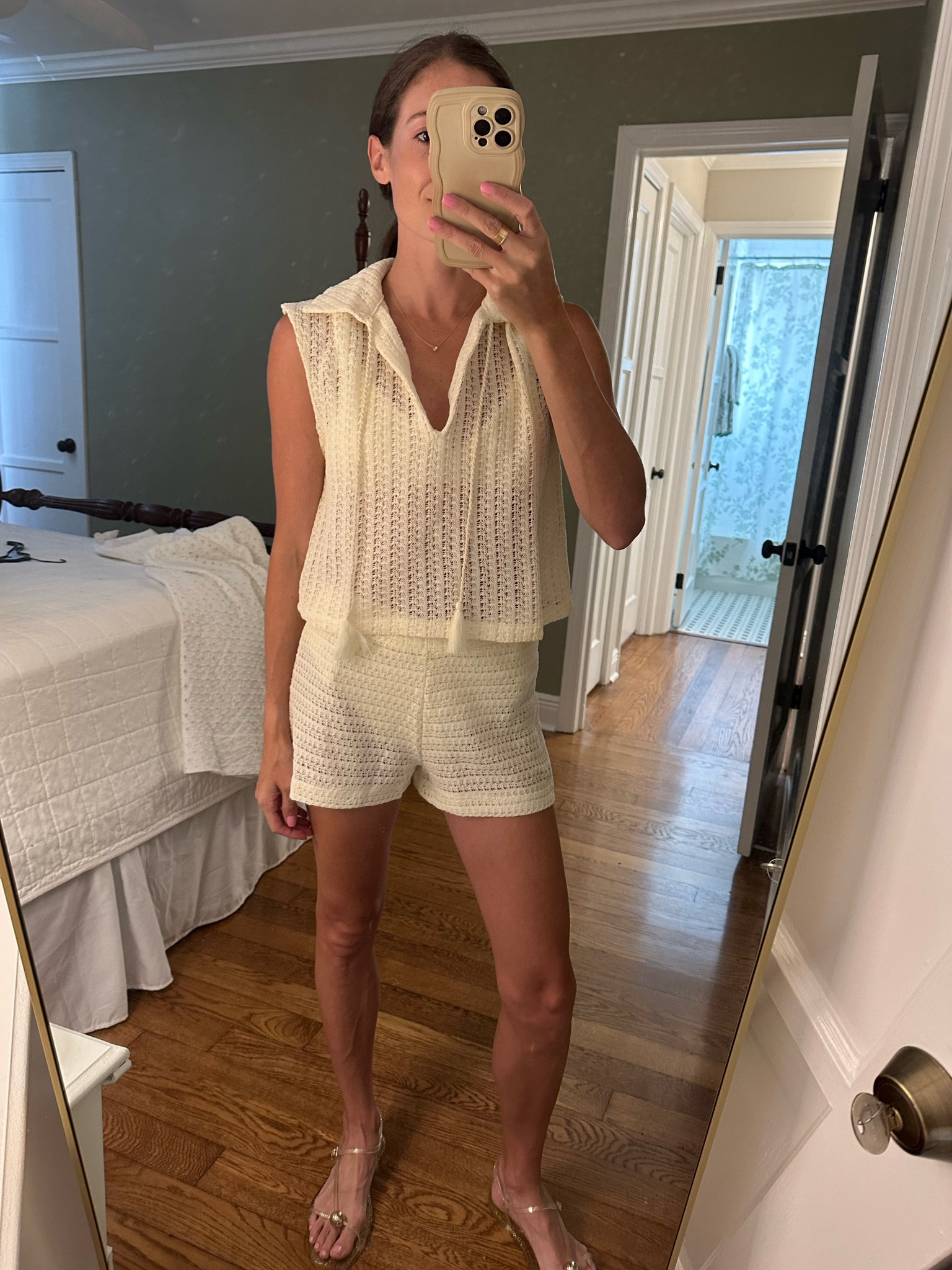 H&M knit set - great for a coverup over swim for the pool or beach! 

#LTKSwim