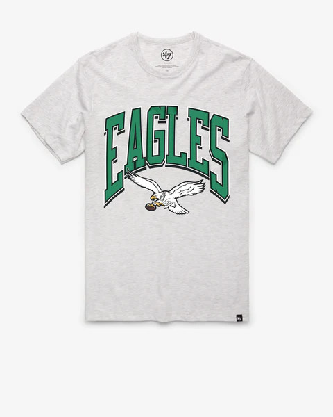 PHILADELPHIA EAGLES HISTORIC WALK TALL '47 FRANKLIN TEE | '47Brand
