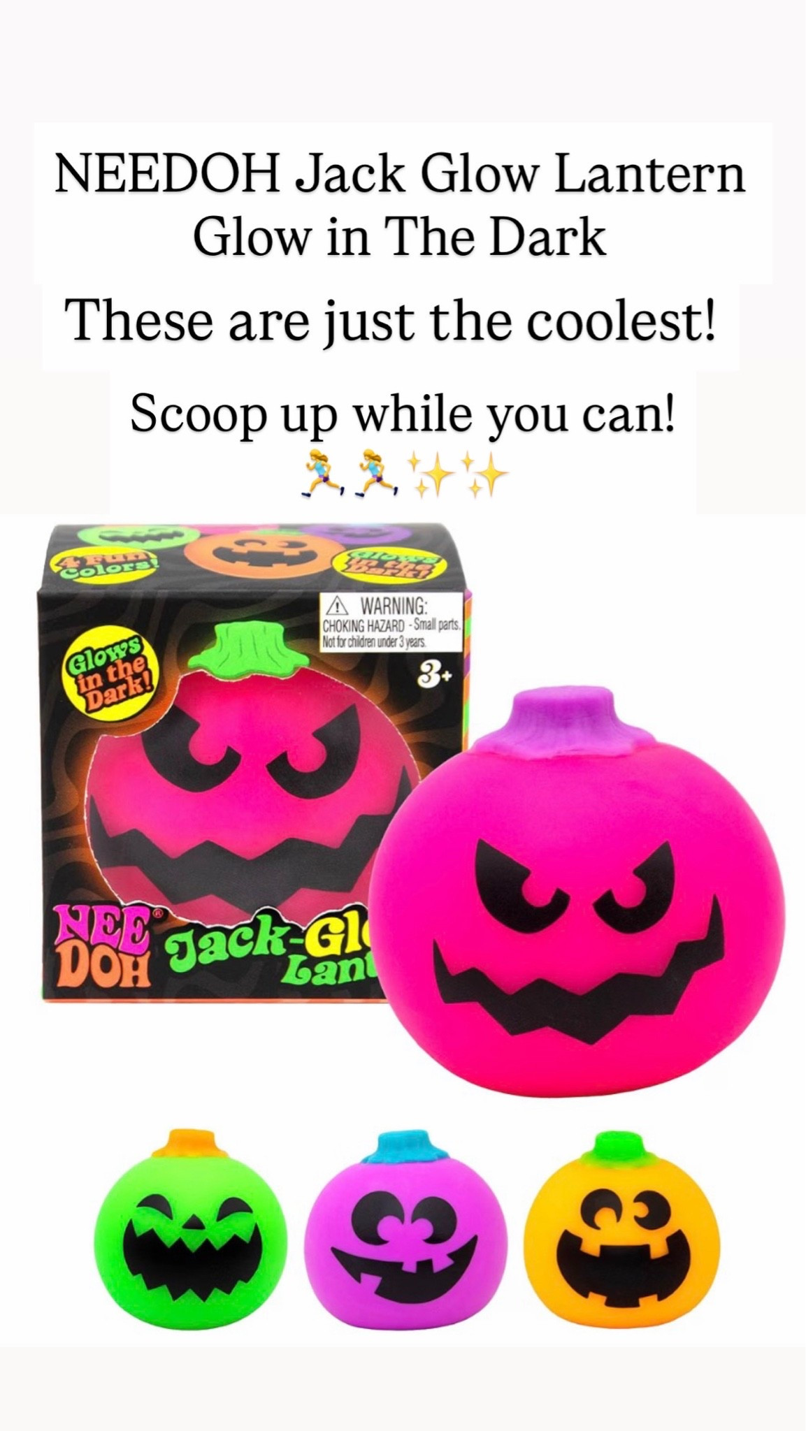 NEEDOH Jack Glow Lantern - Glow in The Dark