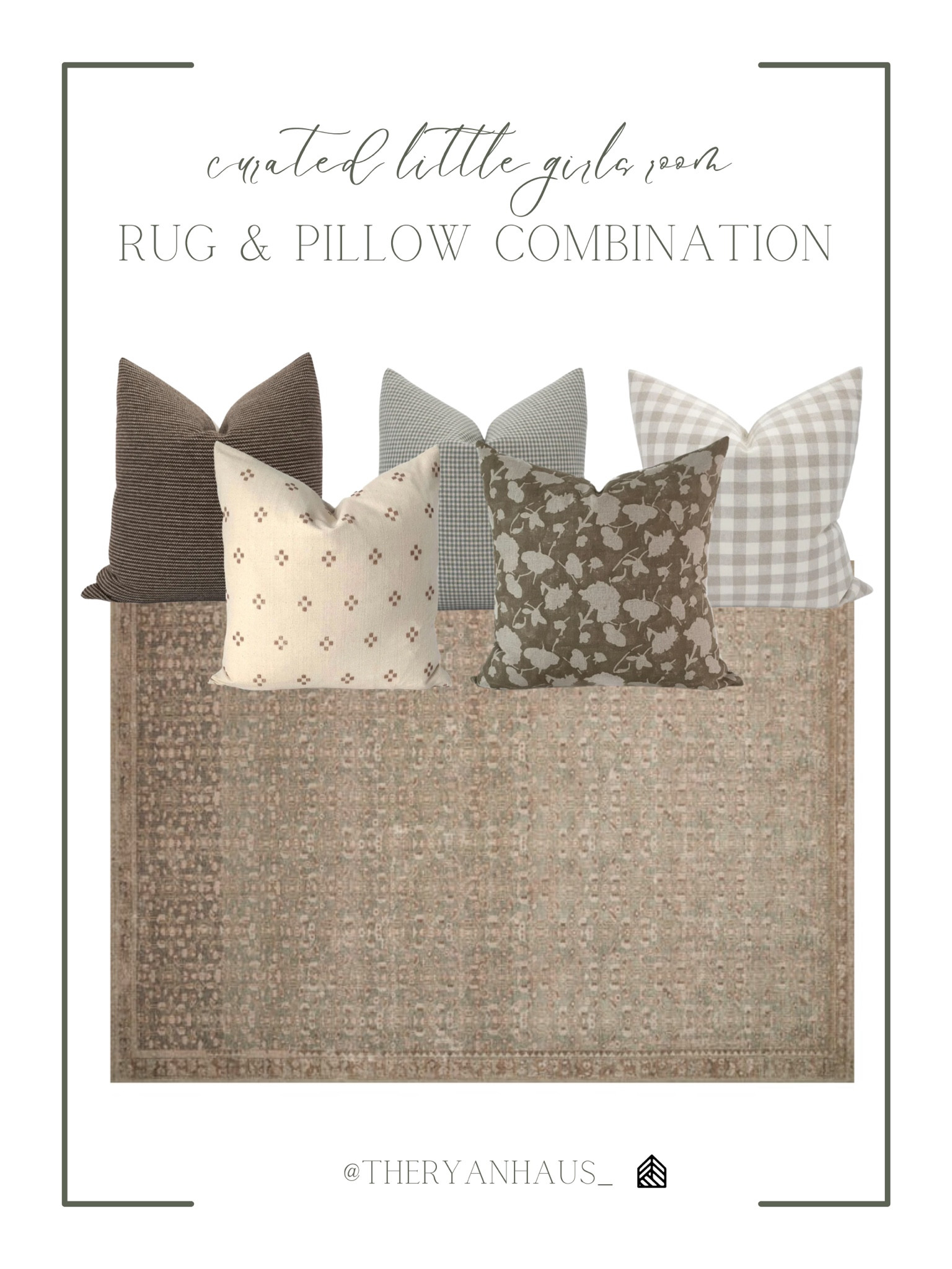 Curated textiles for a little girls room, or any neutral space. I love these throw pillow covers from Etsy and this beautiful rug! 

Home decor, throw pillow, covers, Etsy, area rug, rug 

#LTKFind #LTKhome #LTKstyletip
