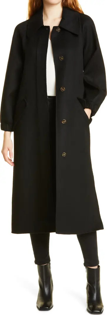 ba&sh Badie Wool Blend Coat | Nordstrom | Nordstrom