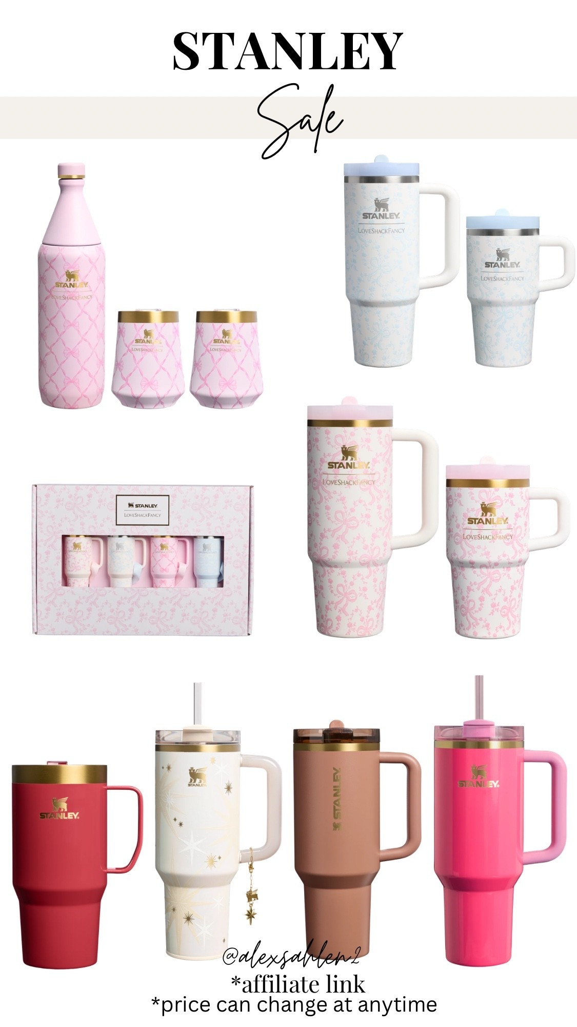 Stanley SALE! Run before they sell out! 

Stanley sale, gift idea, Christmas gift idea, stocking stuffer idea, holiday gift idea

#LTKSaleAlert