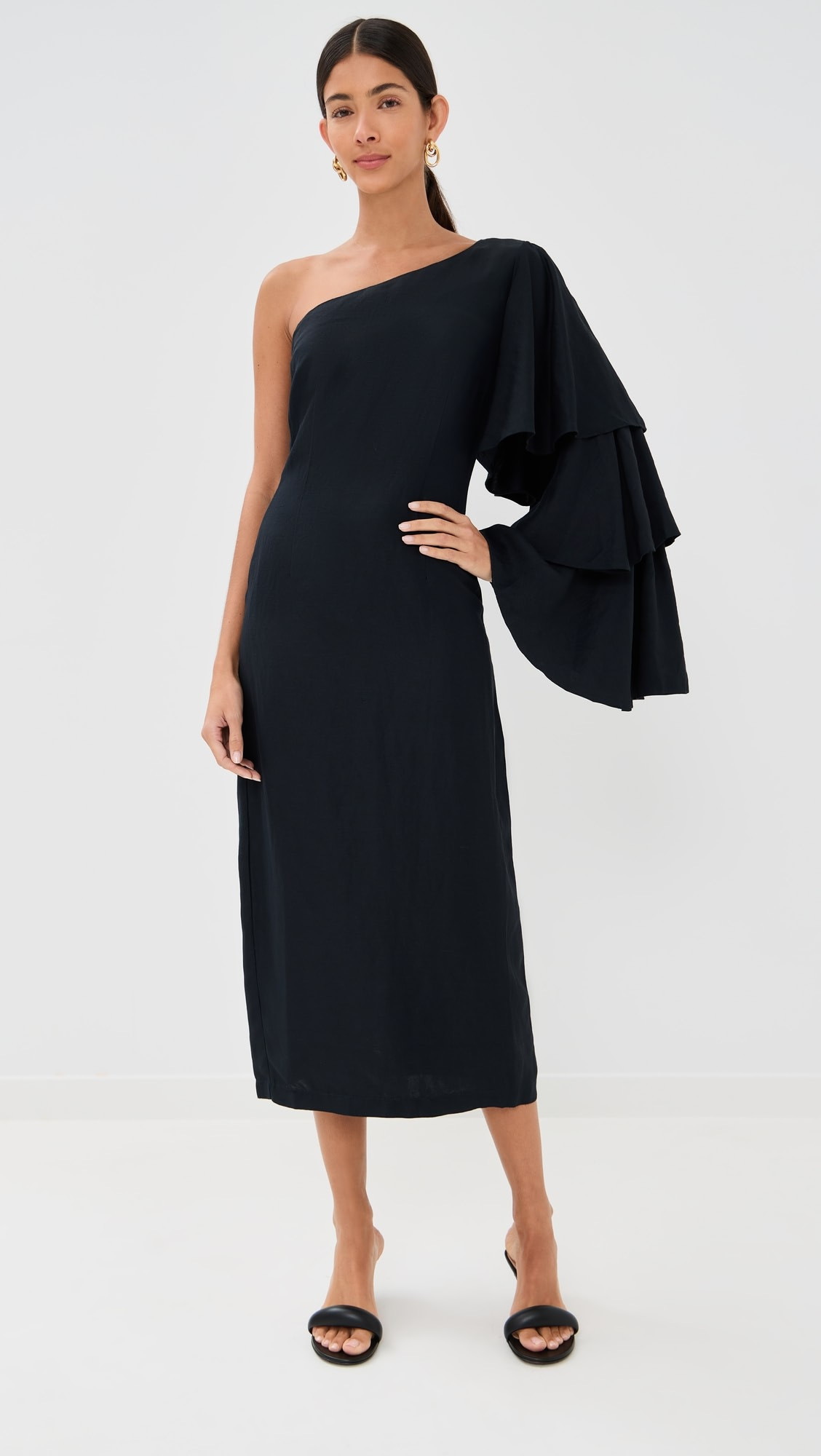Bidi Bidi Bom Bom Tea Length Dress | Shopbop