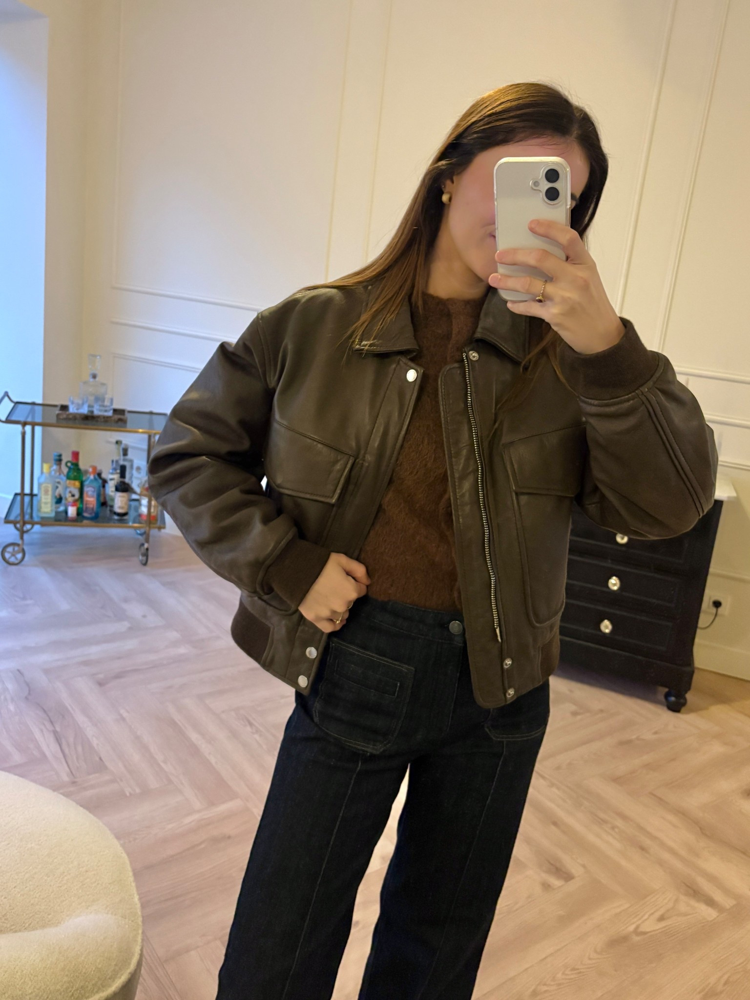 Brown leather jacket kind of day

#LTKnederlands #LTKwinter #LTKeurope