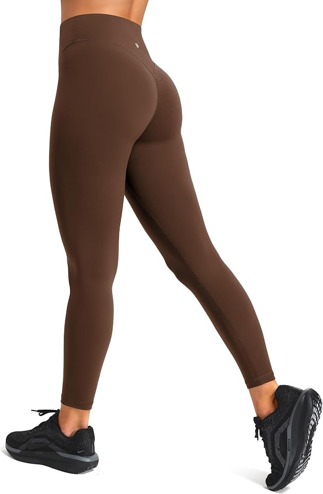 Colorfulkoala Sculptiva Butt-Lifting Hidden Scrunch Leggings for Women, No Front Seam High-Waiste... | Amazon (US)