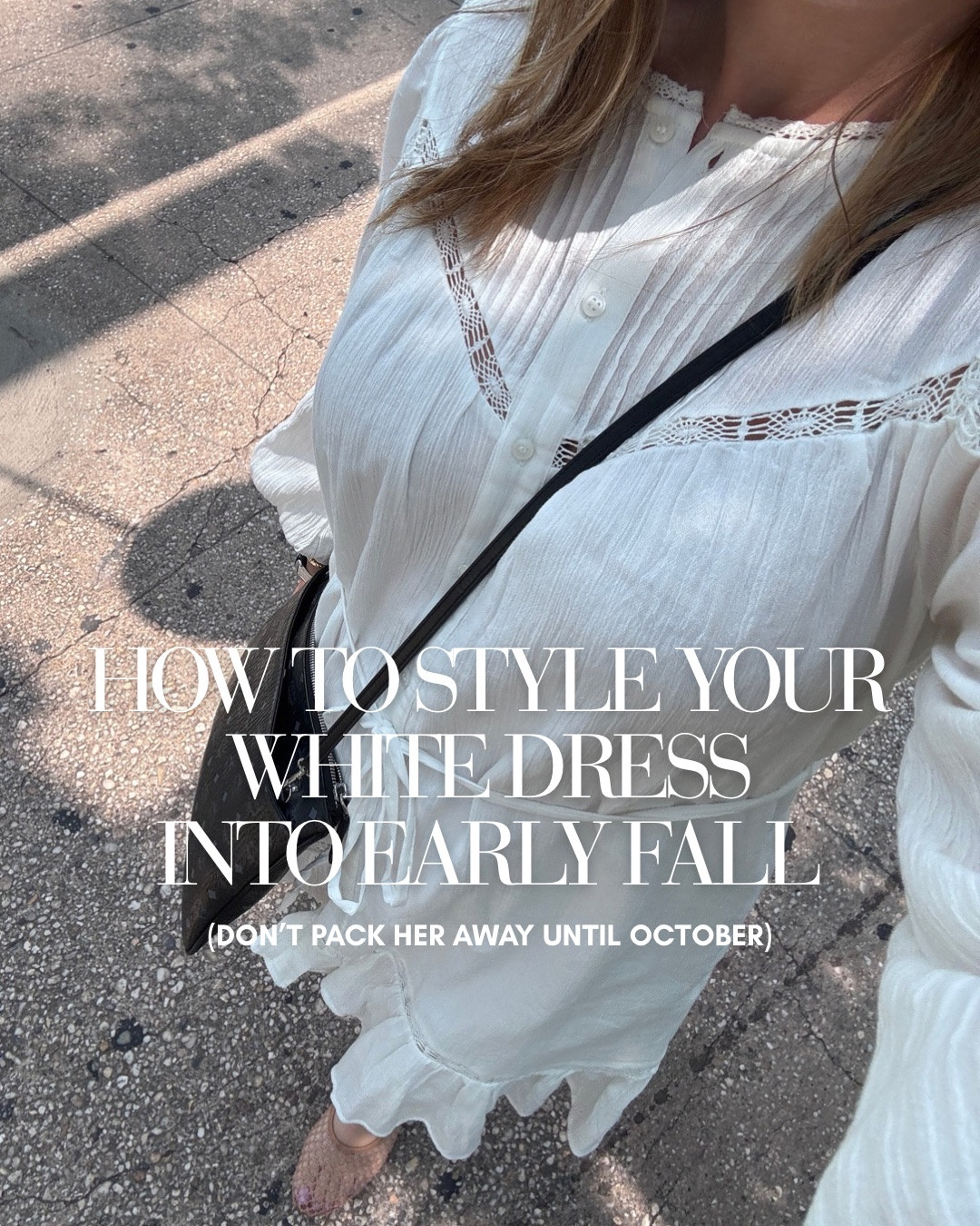 Your favorite white dress doesn’t have to retire after summer. The easiest way to transition it into early fall — all about the accessories. Think woven flats and taupe leather now, then swap in suede boots, rich browns, or black leather as the temperatures drop.

I’ve linked every piece (plus similar options at multiple price points) so you can recreate each look. ✨

#LTKootd #LTKSeasonal #LTKMidsize