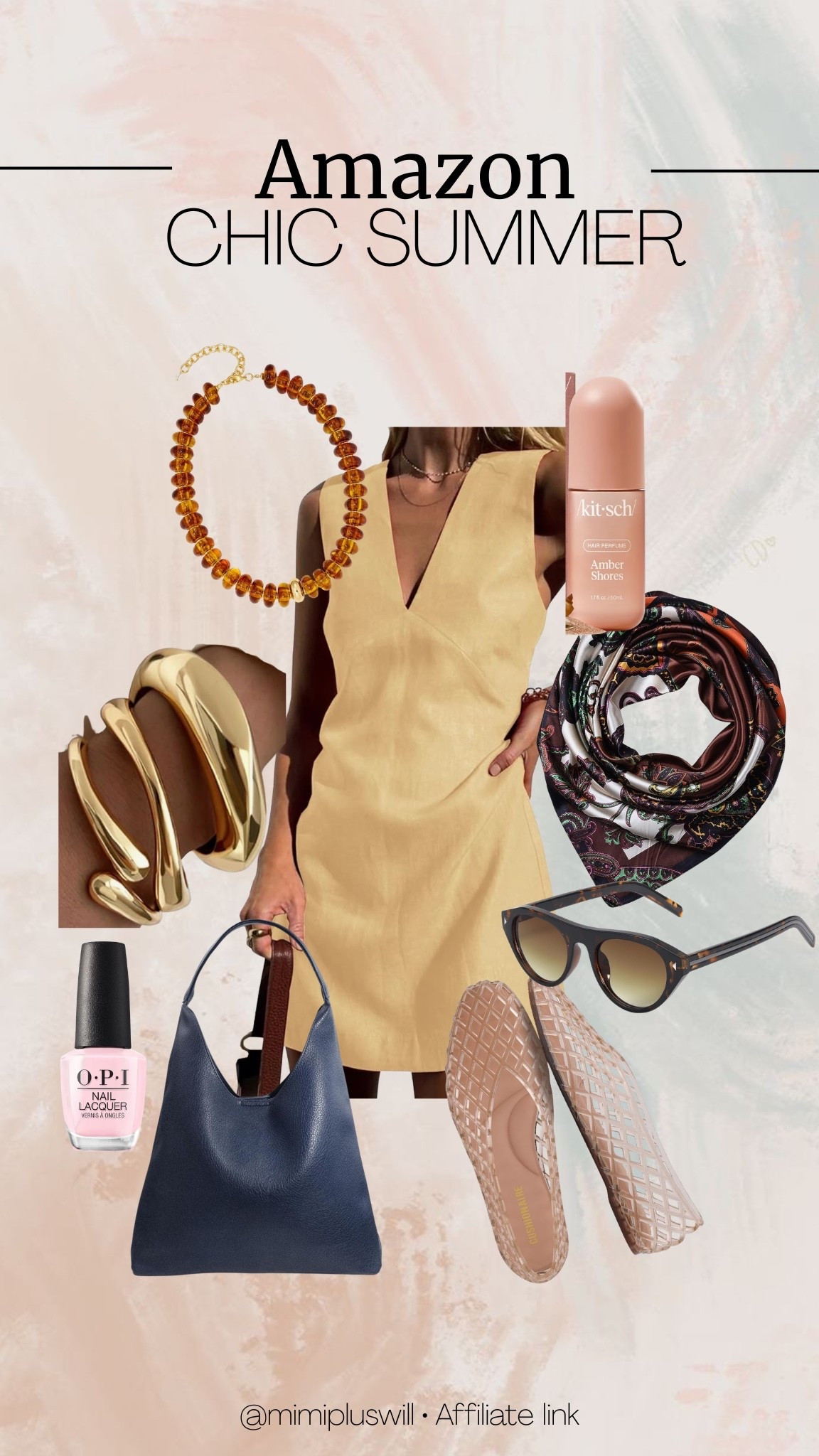 Chic style inspo from Amazon 

Summer | casual | casual summer dress | petite | silk scarf 
Follow @mimipluswill for more!

#LTKootd #LTKPetite #LTKmomlife
