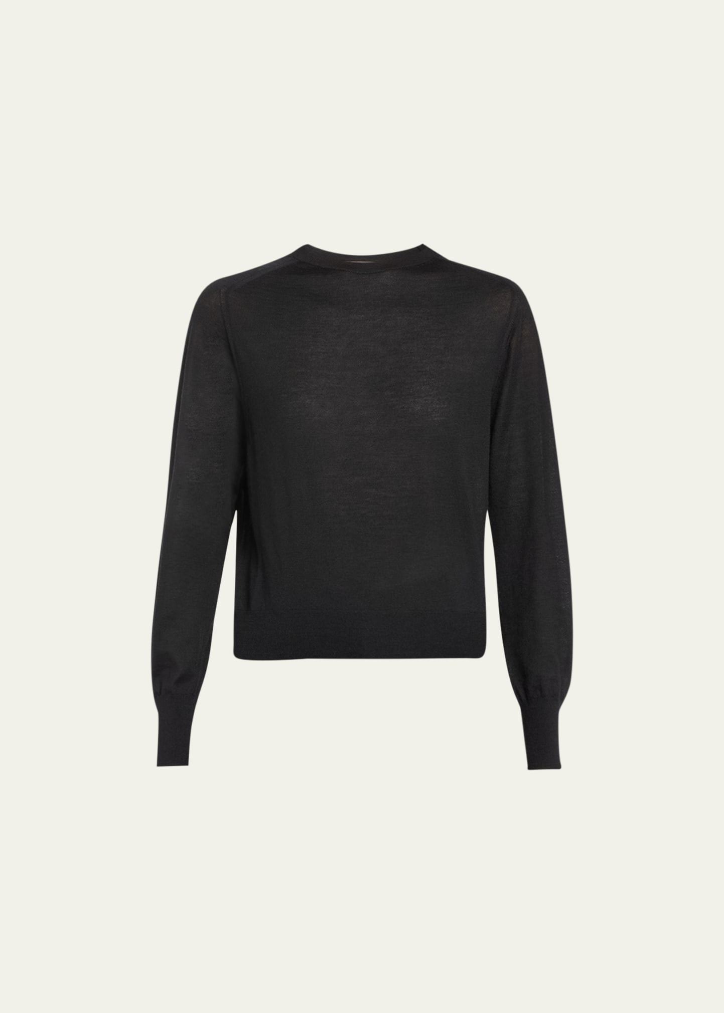 THE ROW Elmira Shrunken Cashmere Top | Bergdorf Goodman