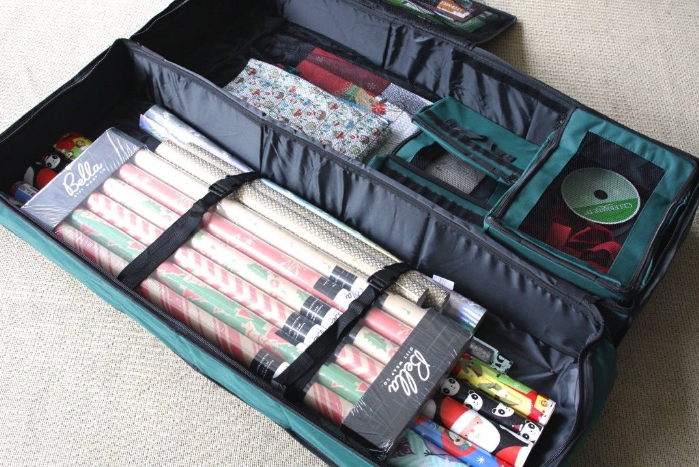 Having a system for gift wrap keeps the holiday rush feeling calm instead of chaotic. When ribbons, paper, and tags each have a place, wrapping becomes easier, faster, and actually enjoyable.

#LTKHoliday #LTKHome