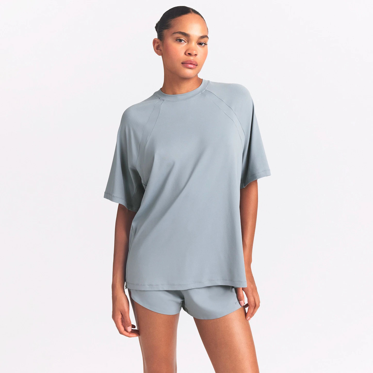 NikeSKIMS AIRY OVERSIZED TEE | WASHED PACIFIC | SKIMS | SKIMS (US)