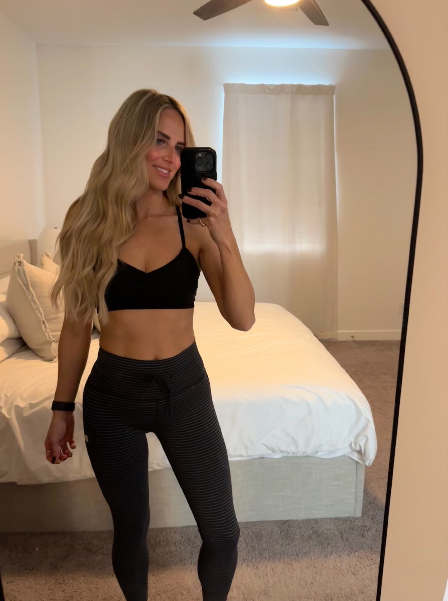 Favorite leggings and sports bra! This sports bra is supportive, adjustable and has removable padded inserts. #womensfitwear #clothing #womensclothing #vuori #sportsbra #leggings

#LTKfitness #LTKfindsunder100 #LTKActive