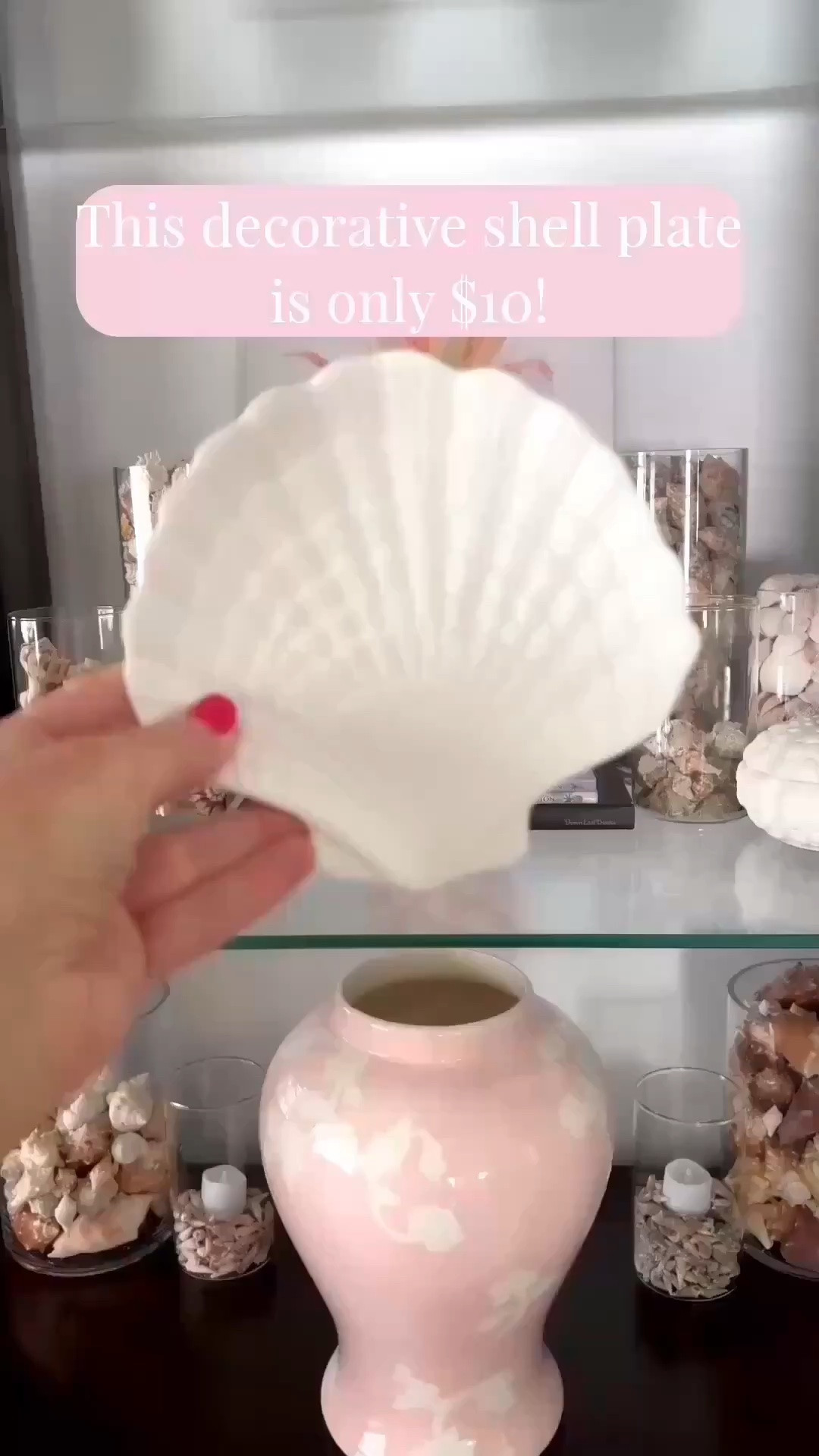 This decorative shell plate is only $10. It looks great with my summer seashell collection!

@Target

#LTKHome #LTKSeasonal #LTKvlog