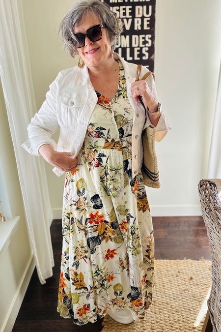 My new favorite spring dress! Loving the fit, style, dress up or casual look you can get with this dress. Under $50 #springdress #easybreezystyle 

#LTKfindsunder50 #LTKstyletip