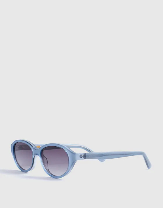 The Solina Oval Sunglasses | Madewell
