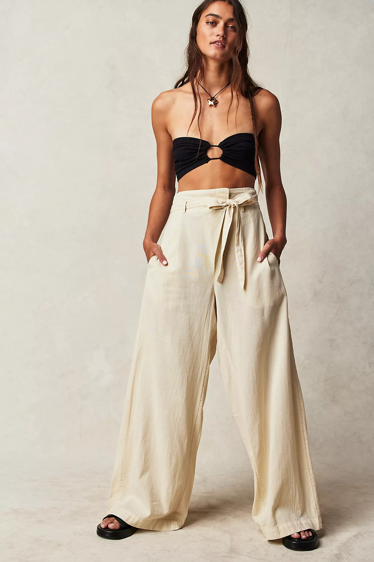 Tied Down Wrap Pants | Free People (UK)