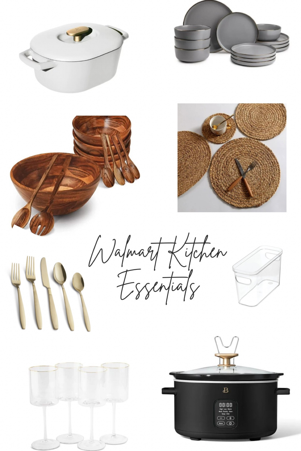 Walmart Kitchen Essentials 

#LTKhome #LTKstyletip