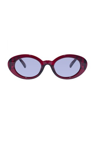 Le Specs Nouveau Vie in Ruby & Smoke Tint from Revolve.com | Revolve Clothing (Global)