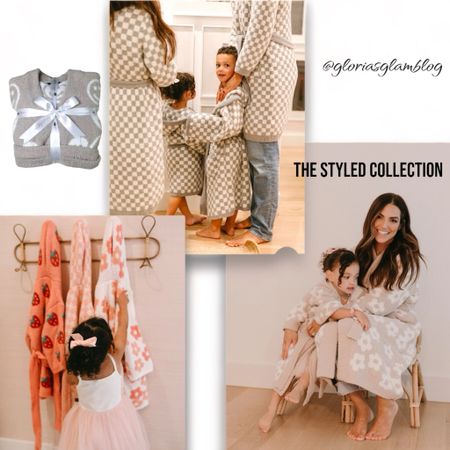 The cutest and softest buttery robes ever! The Styled Collection has family robes and mommy and me robes. Wrap your kids in these cozy comfy and cute robes! 

(Be sure to copy the promo code in the LTK app)

Makes a great gift for Christmas, Hanukkah and birthdays!

#LTKfamily #LTKGiftGuide #LTKHolidaySale