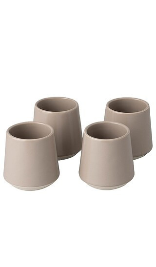 Fable The Cups Set of 4 in Taupe. | Revolve Clothing (Global)