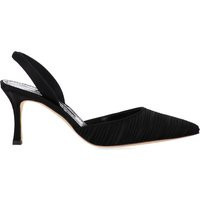 Manolo Blahnik Carolyne Black Slingback | Balardi (US & Canada)