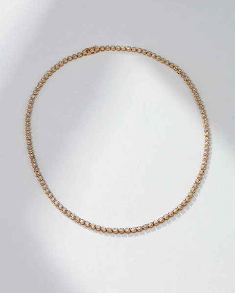 The One and Only Tennis Necklace | Luv Aj