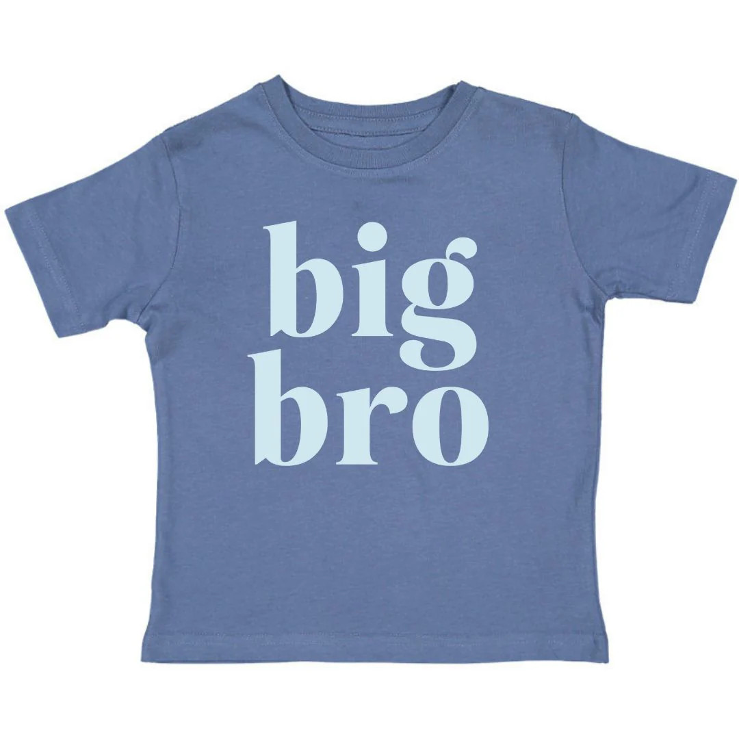 Big Bro Short Sleeve T-Shirt - Indigo | Sweet Wink