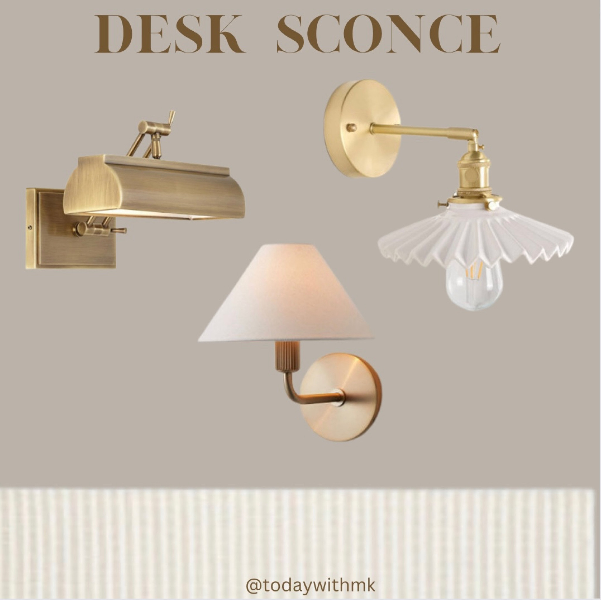 Desk sconce 

#LTKhome