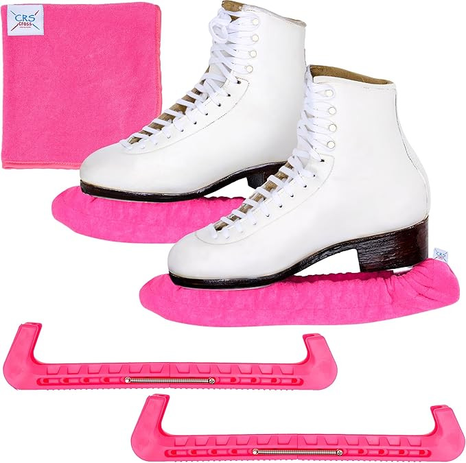CRS Cross Skate Guards, Soakers and Towel Gift Set - Ice Skating Guards and Soft Skate Blade Cove... | Amazon (US)