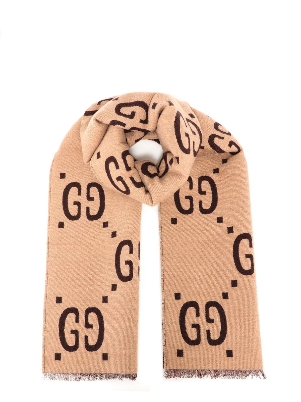 Gucci Jacquard GG Scarf | Cettire Global