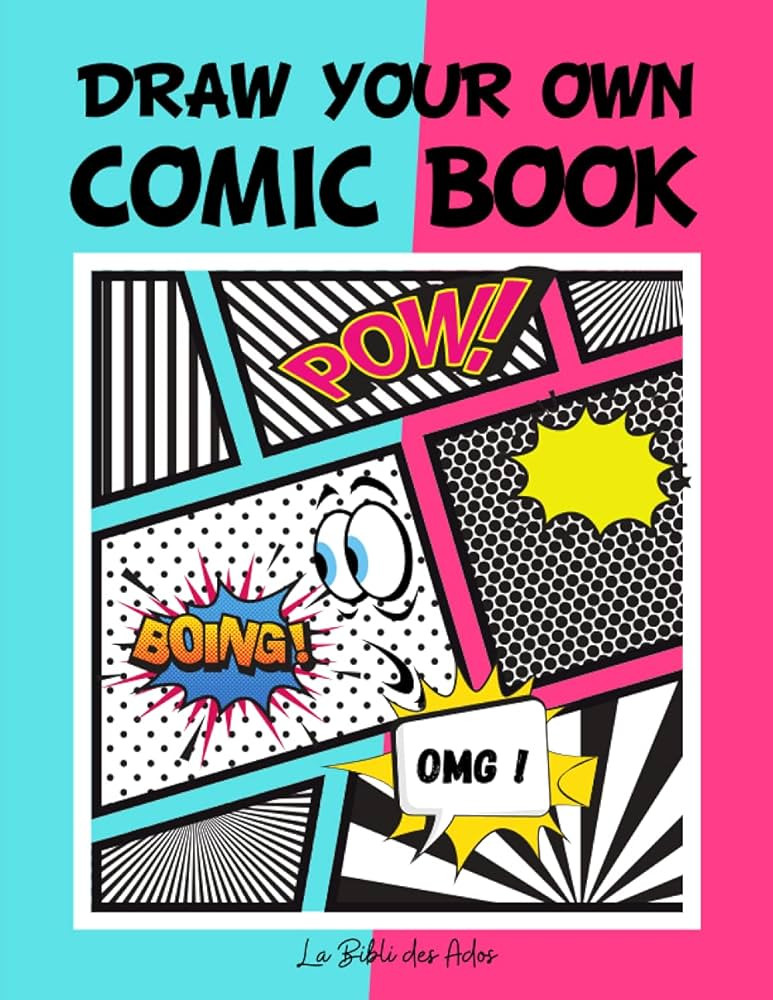 Draw Your Own Comic Book: 100 Different Blank Pages | Original Book for Boys & Girls | Gift Idea ... | Amazon (US)
