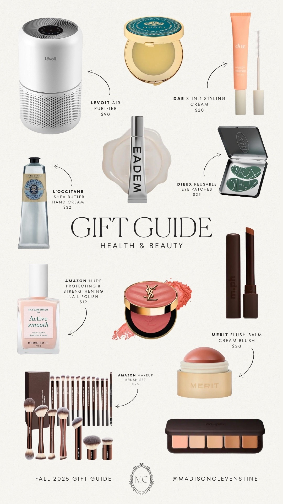 Health & Beauty Gift Guide ✨💄 #BeautyGiftGuide #HealthAndWellnessGifts #SelfCareGifts #LTKBeauty #LTKGiftGuide #WellnessGifts #HolidayGiftIdeas #BeautyLoversGiftGuide #LTKFinds #SkincareGifts #SelfCareEssentials #GiftGuideForHer #LTKHoliday #BeautyAndWellness #HealthyLivingGifts

#LTKFindsUnder50 #LTKBeauty #LTKGiftGuide