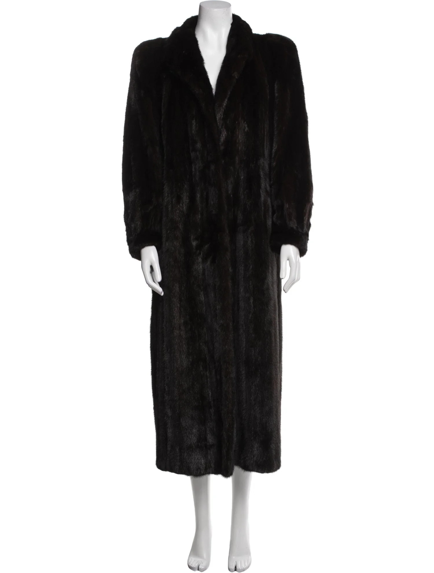 Mink Printed Fur Coat | The RealReal
