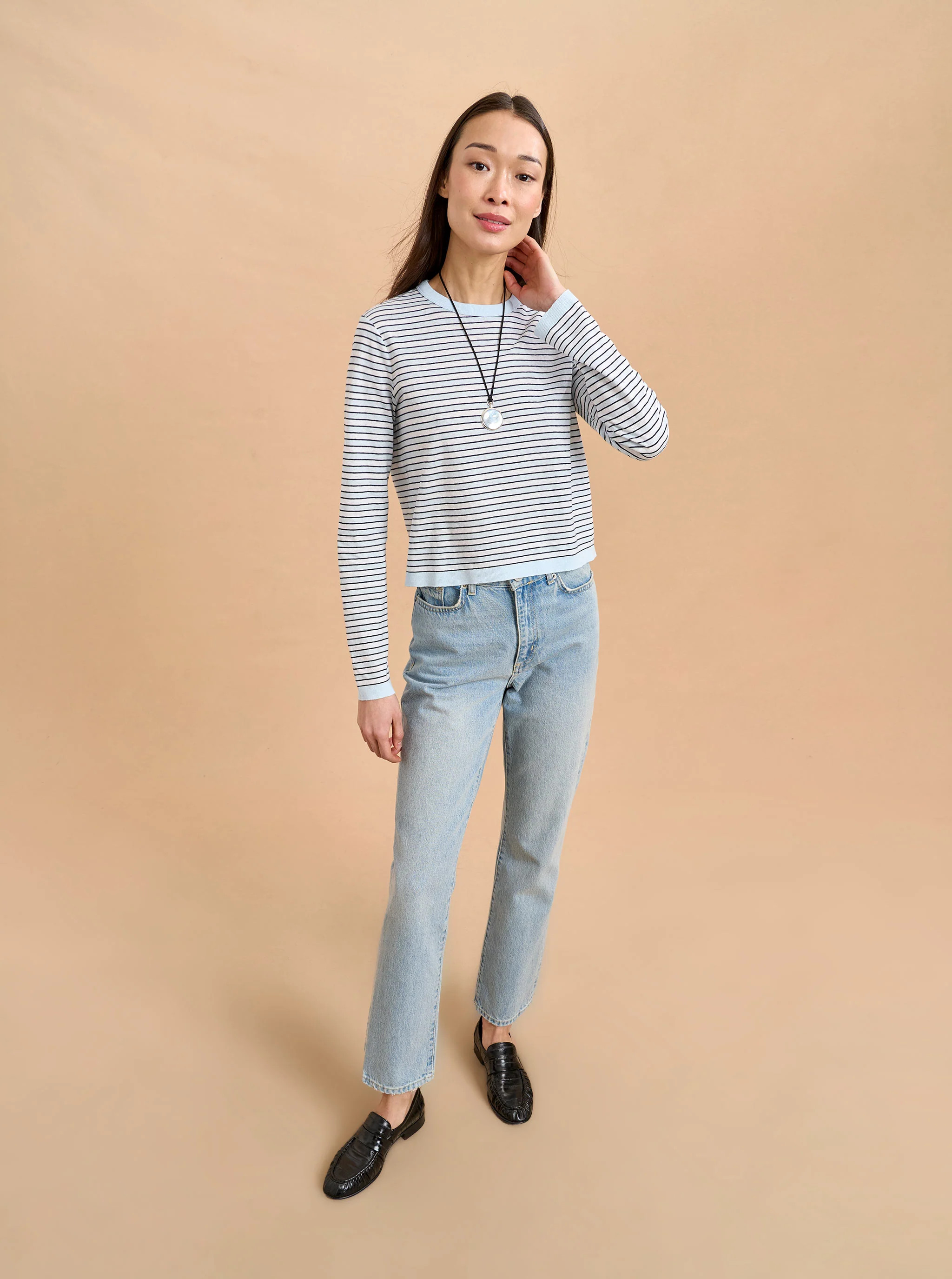 Long Sleeve Ronnie Tee | La Ligne