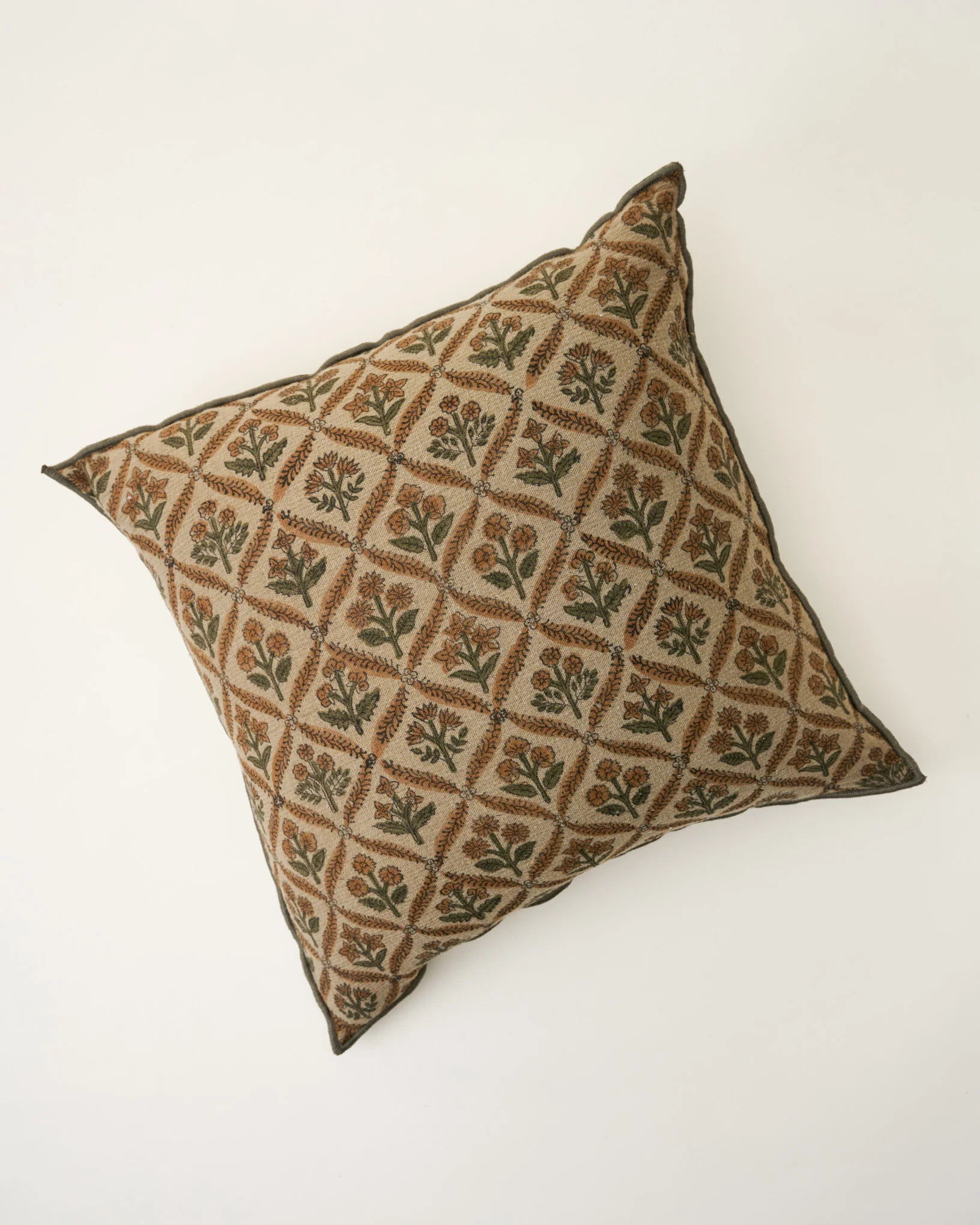 Marigold Block Print Pillow | Magnolia