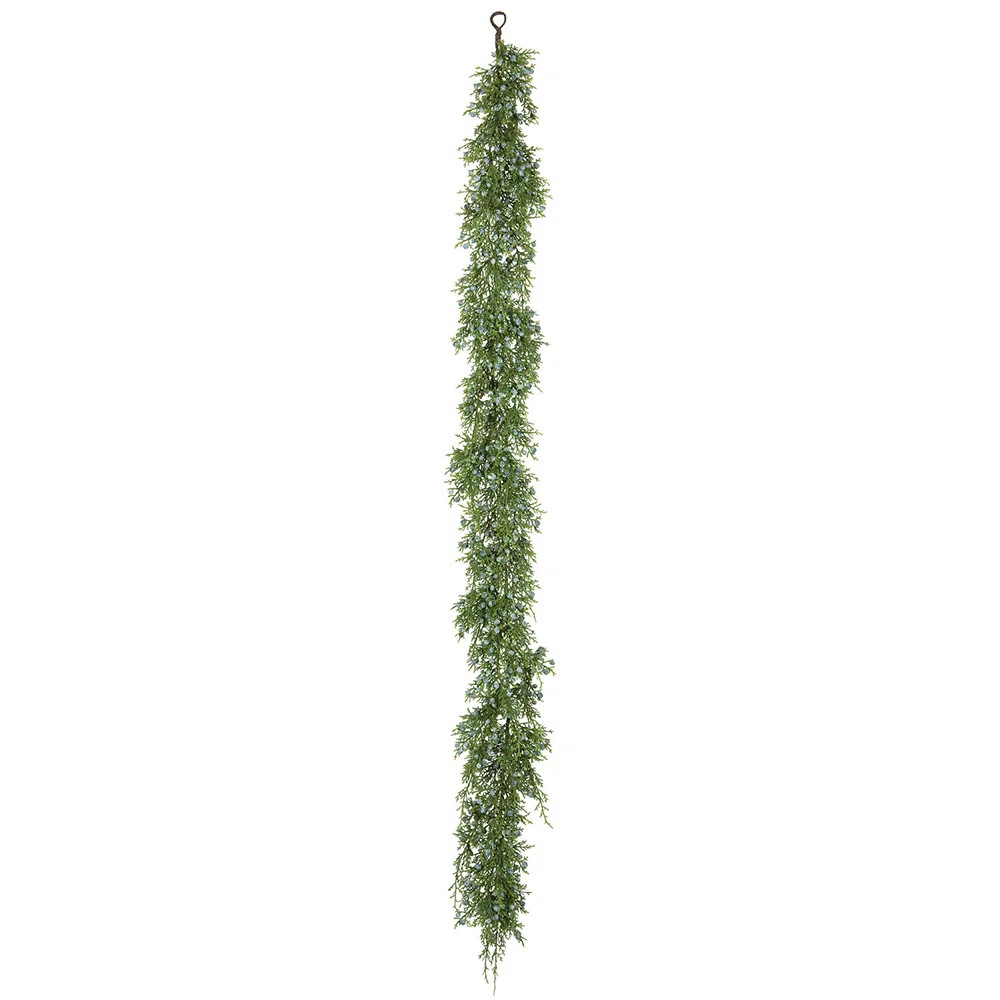 The Twillery Co.® Rosanna 4' Juniper Garland & Reviews | Wayfair | Wayfair North America