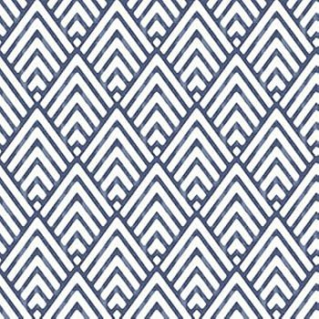 NuWallpaper NU1701 Arrowhead Deep Blue Peel & Stick Wallpaper | Amazon (US)